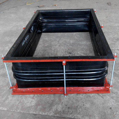 工厂价非标定制fub型风道橡胶补偿器 管道矩形膨胀节/伸缩节