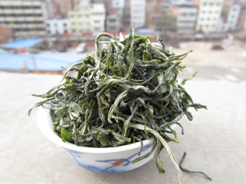 早春头采绿茶云南银丝茶毛尖绿茶春尖茶叶浓香毛峰茶500克
