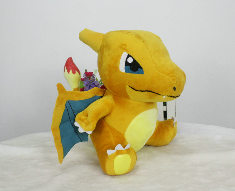 宠物小精灵喷火龙口袋妖怪公仔神奇宝贝黄色q版喷火龙宝可梦