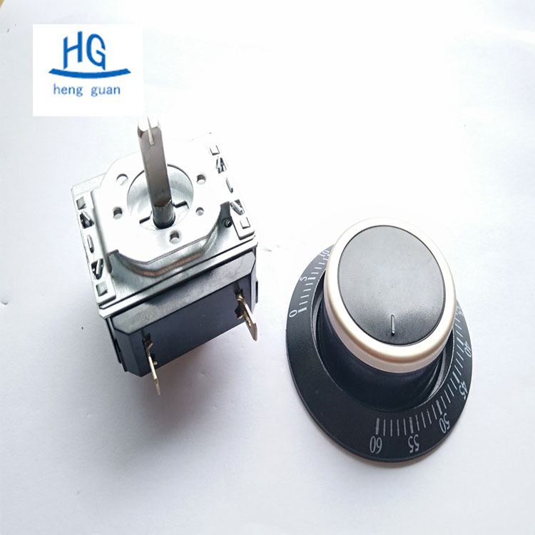 西厨厨房配件定时器 电烤箱可分段定时300分钟定时器 旋钮定时器