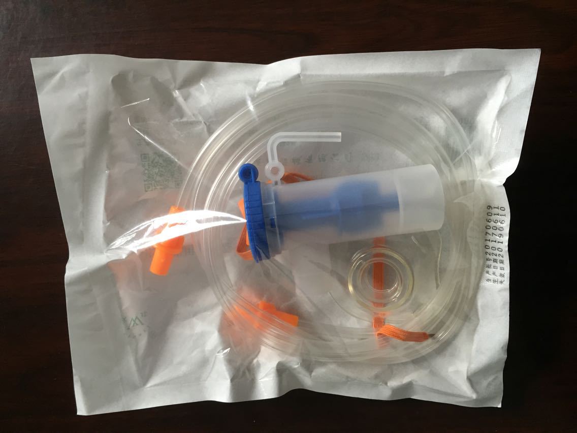 供应现货雾化器一次性使用雾化面罩成人儿童医用耗材塑料雾化管
