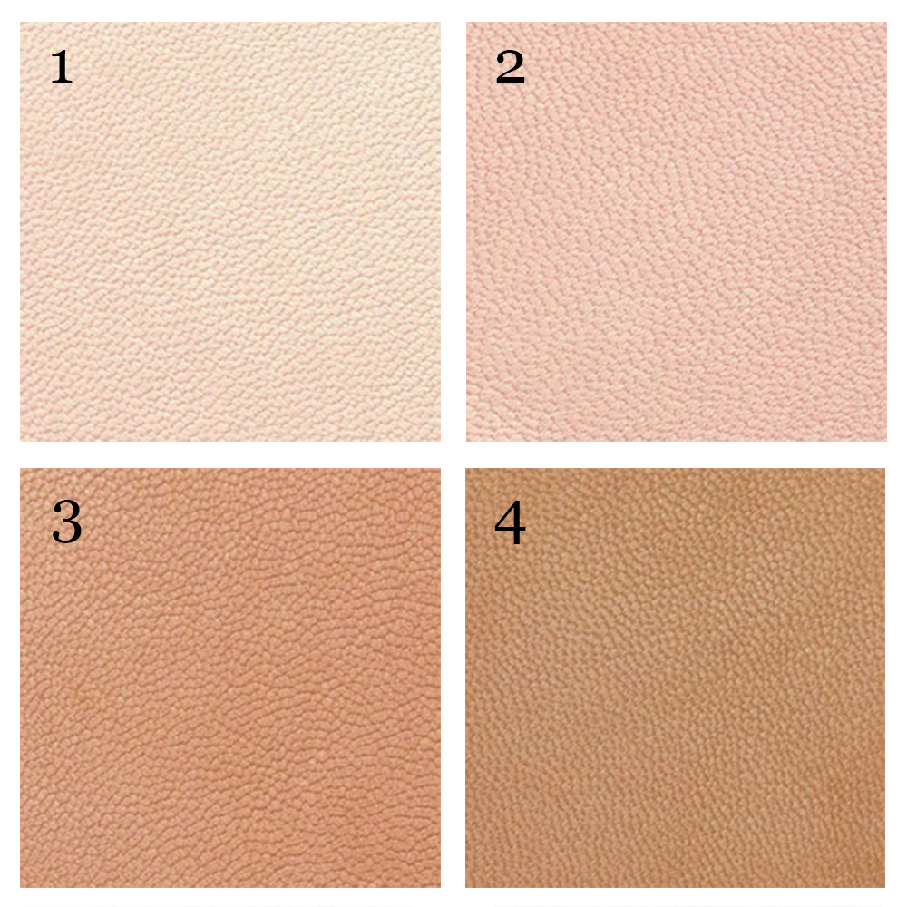 注:由于是天然的植鞣革,色泽上肯定没有人造皮革那样的均匀,会有点