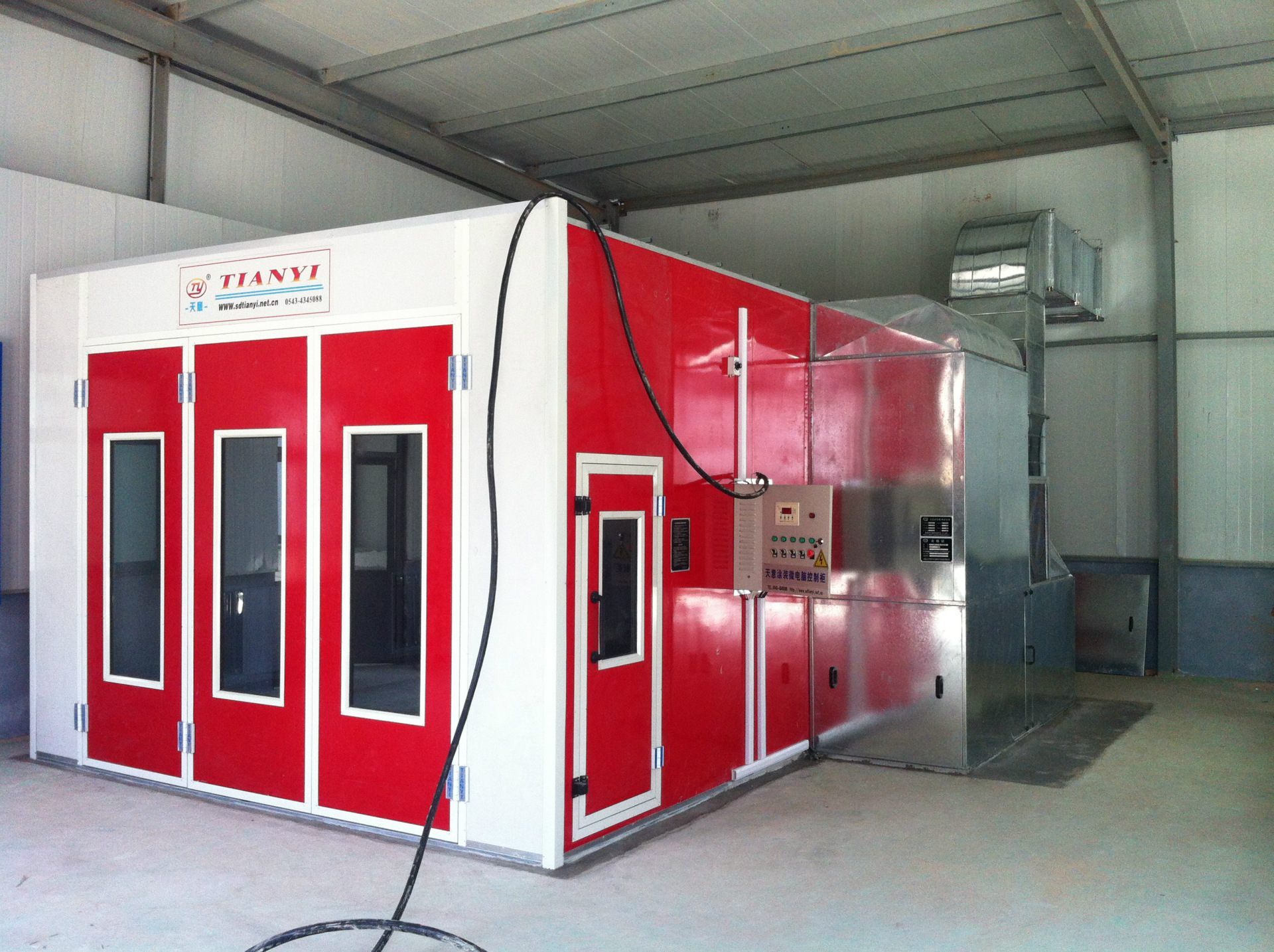 天意汽车环保烤漆房 汽车维修设备 喷涂车间-阿里巴巴