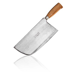 海宁三把刀手心牌纯手工锻打大圆头厨刀菜刀砍骨刀斩骨刀批刀切刀