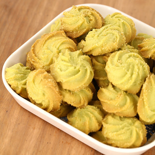 一袋60克广西那坡县新村食品加工厂特产批发零售抹茶曲奇一件代发