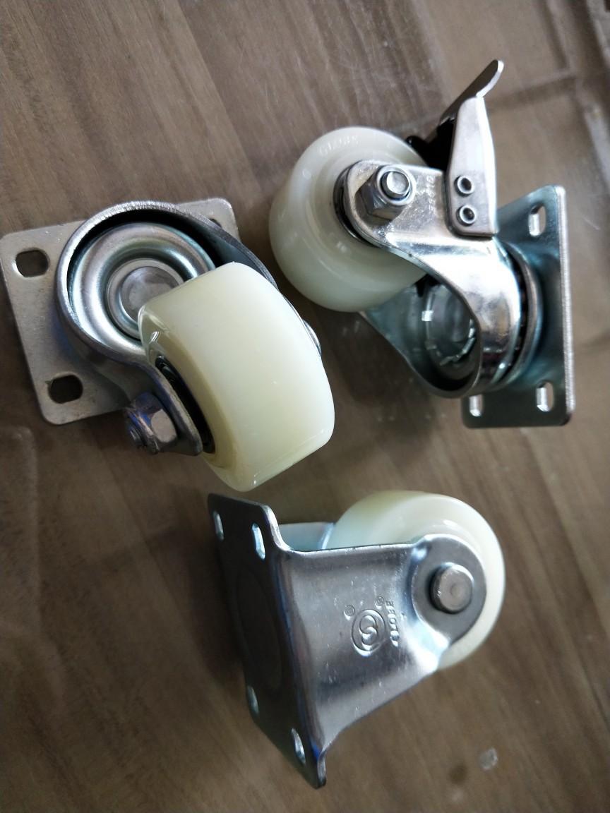 1.5寸环球牌globe中型双轴承尼龙脚轮批发重型东莞深圳脚轮