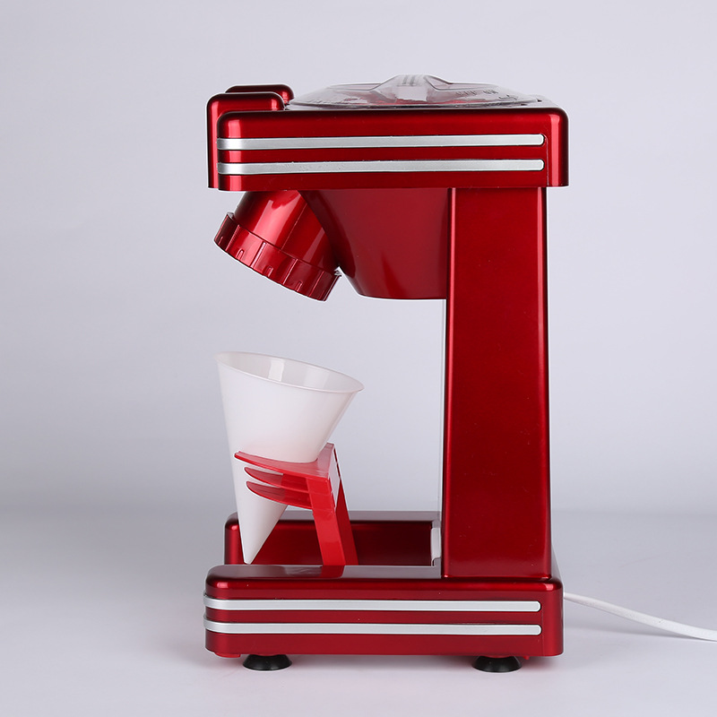 nostalgia electrics家用迷你自动刨冰机创意电动商用奶茶店沙冰