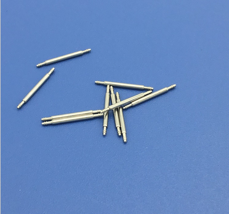 全钢双托耳316料生耳无缝生耳针手表配件不生锈欧盟检测生耳配件