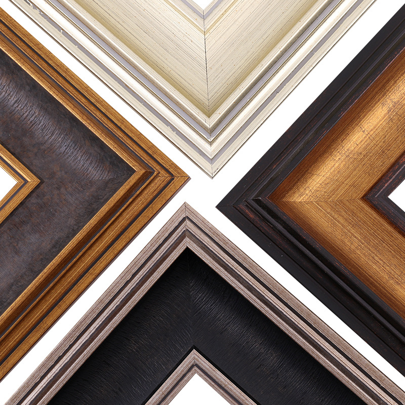 color=red>线条 简单时尚十字绣装裱浴室镜框条批发