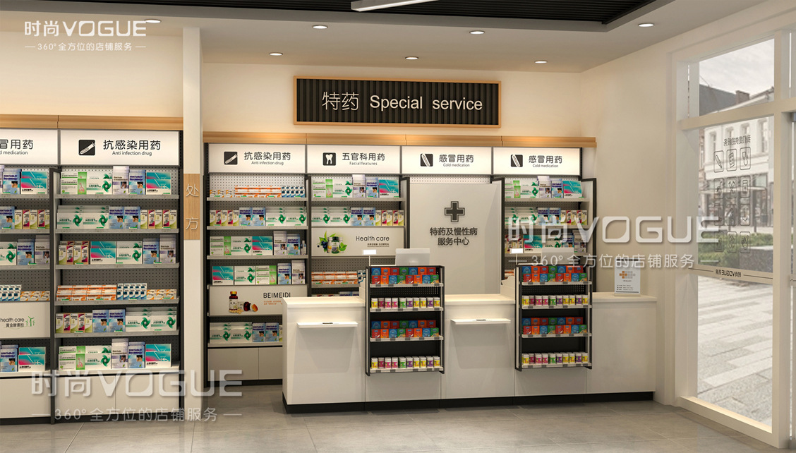 药店应该如何进行布局设计才能为门店带来上10000的营业额?