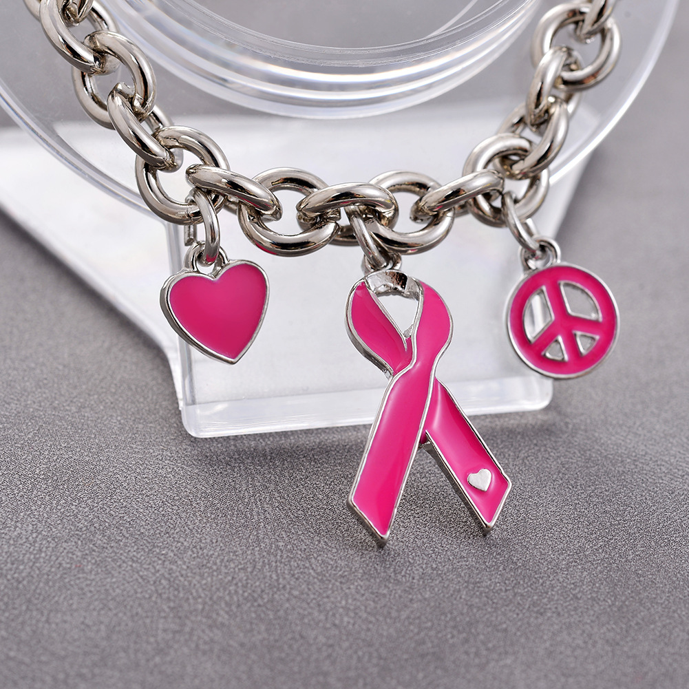 公益手链 厂家直供合金手链,合金丝带手环手链,热销日韩饰品