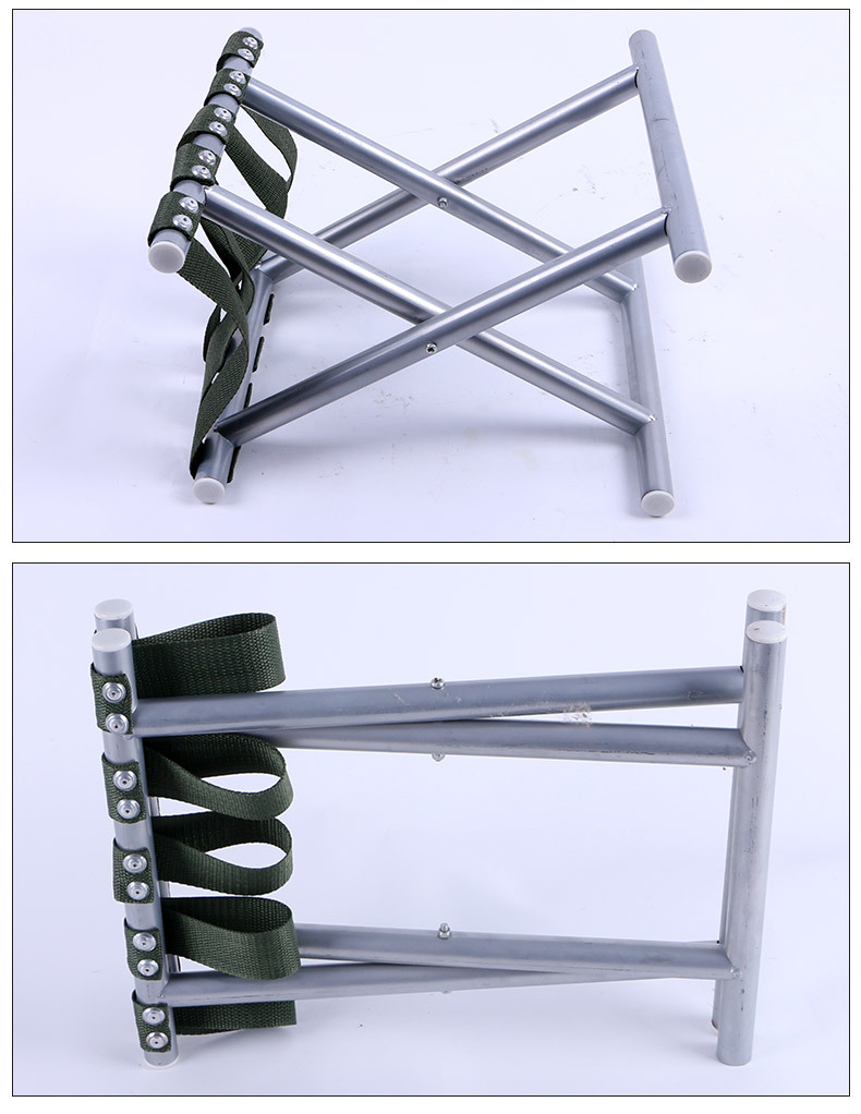 厂家供应 不锈钢马扎 简易折叠马扎 户外钓鱼凳子 折叠写生凳子