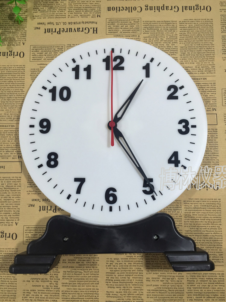 30502钟表模型 教学演示用 三针联动钟面模型 小学数学 教学仪器