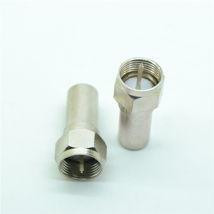 全铜公制f头防水帽,75欧电视电阻,电视终端电阻,电视假负载