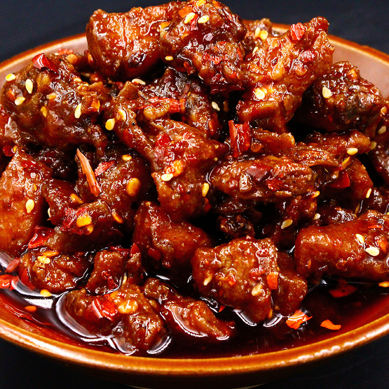 香辣兔丁冷吃兔丁兔肉休闲零食小吃熟食重庆自贡特产肉类零食