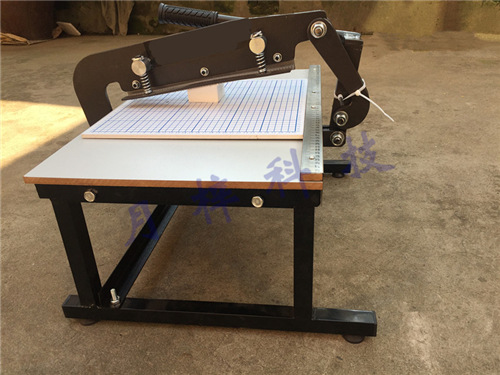 mh布料采样裁布机花边机皮革切布刀 批发小型300mm棉布裁切机