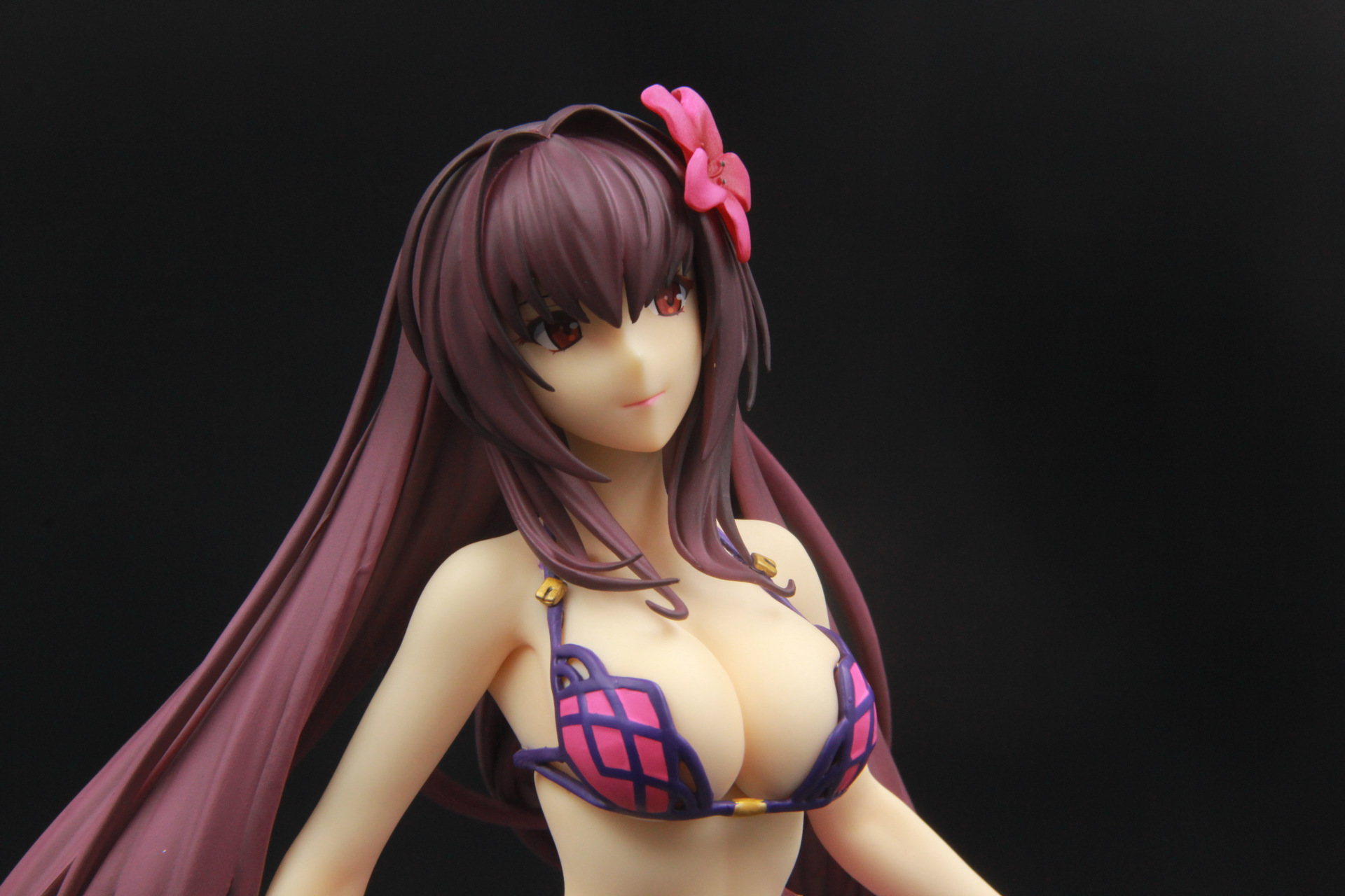 双双动漫手办 fate/grand order assassin斯卡哈 水着 泳装 1/7