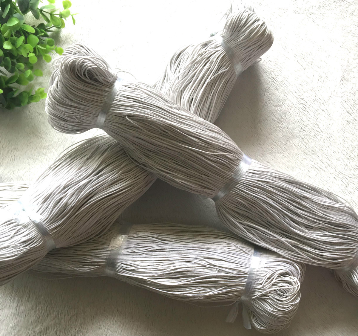 大学生结构设计竞赛专用 订制1mm白棉蜡线 830米/捆