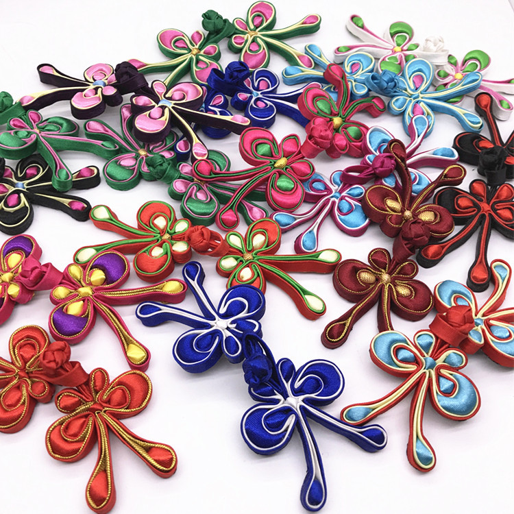 纽扣批发 手工蝴蝶盘扣 旗袍扣 唐装扣舞台服装扣