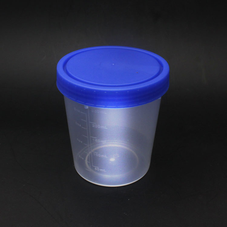 独立灭菌包装无菌取样杯样品杯125ml刻度尿杯痰杯塑料取样瓶批发