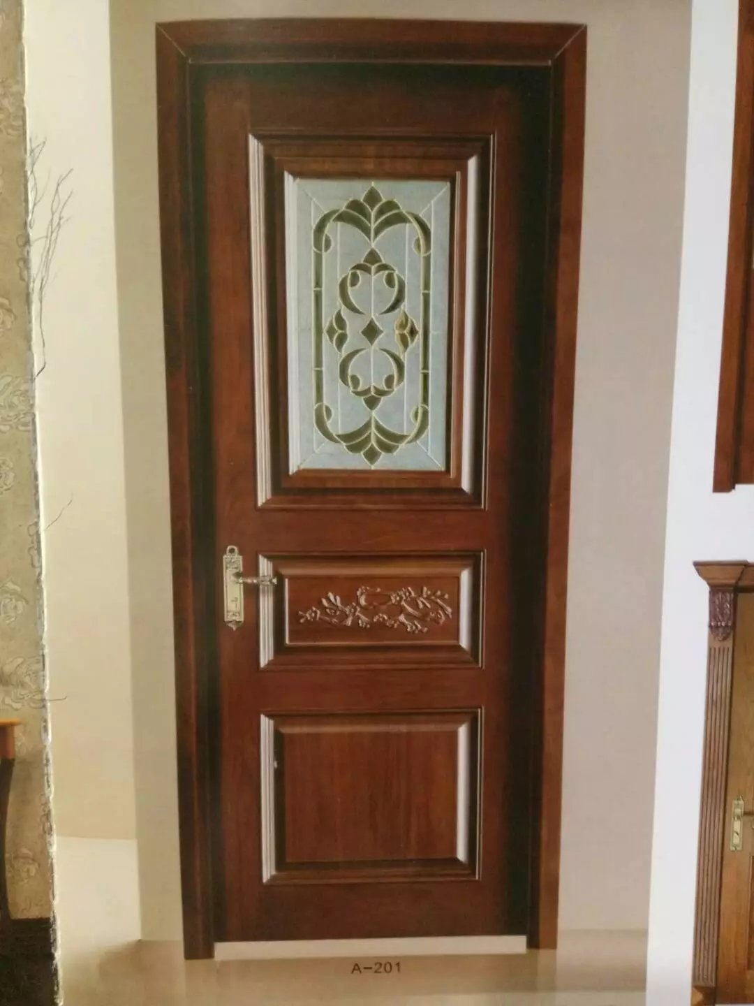 厂家批发 实木复合门特色 室内门 单面冒头家庭装修 可来图订做