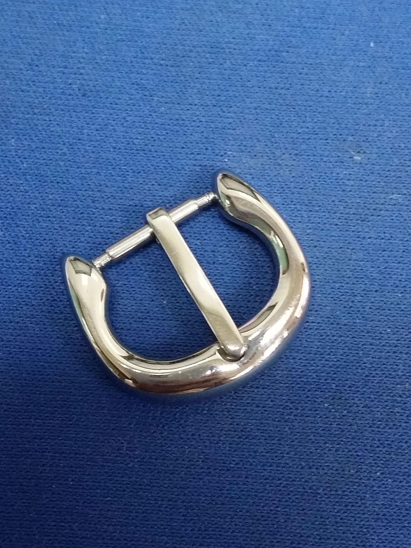 厂家推荐高档不锈钢表扣 五金手表配件 适合硅胶真皮智能表带扣