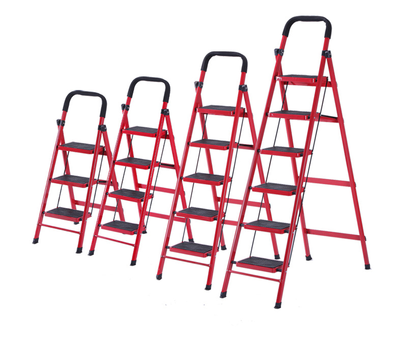 厂家直销多功能人字梯 家用梯子 家用折叠梯移动批发