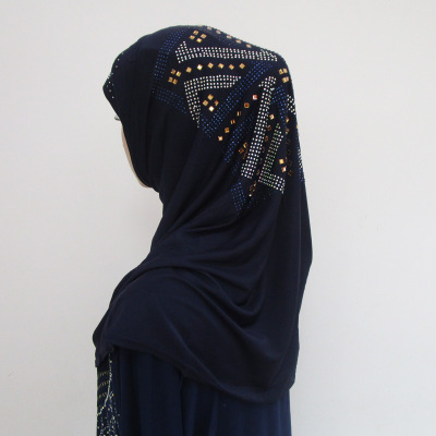 穆斯林头巾女夏季新款时尚盖头睦禾艺品牌服饰马来西亚出口hijab