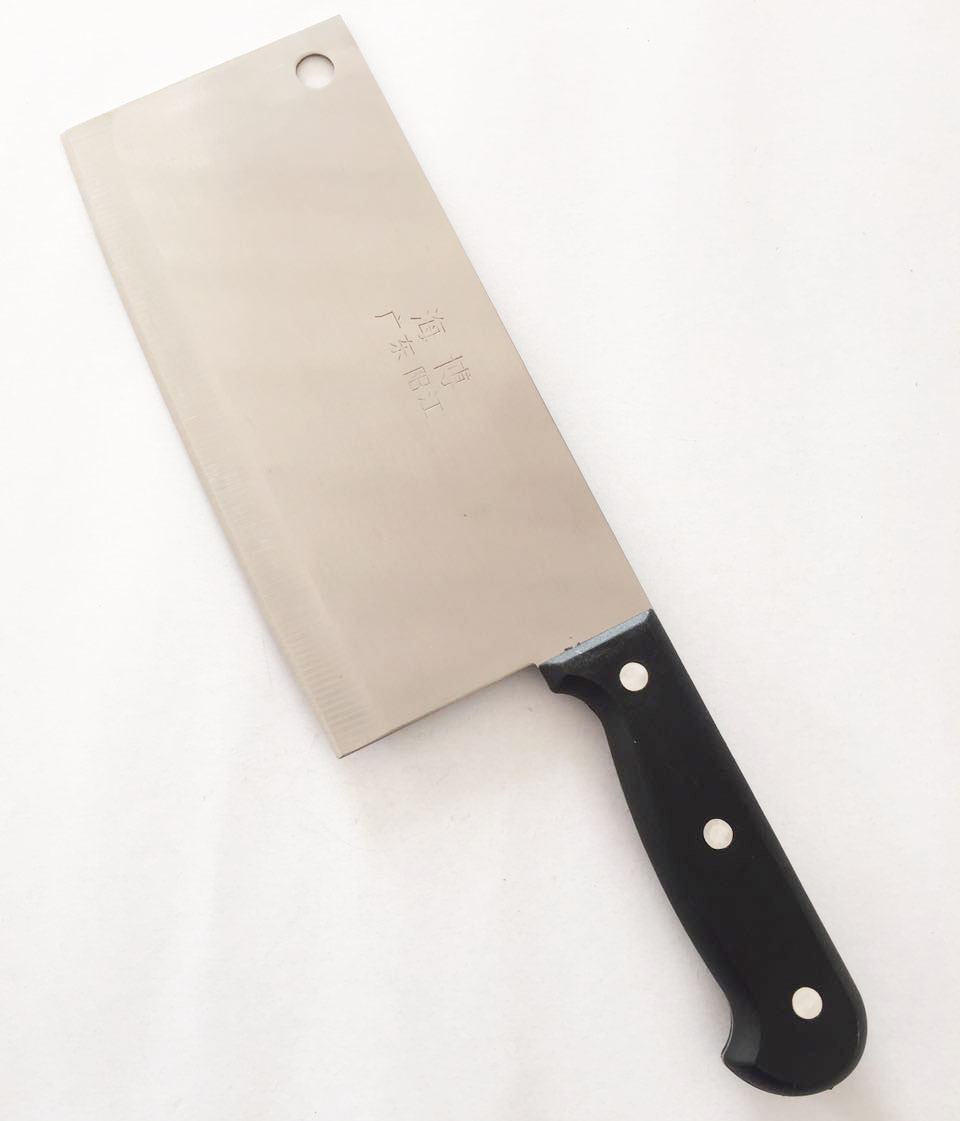 不锈钢家用菜刀厨房单刀具塑料柄切片刀切肉刀厂家直销厨刀