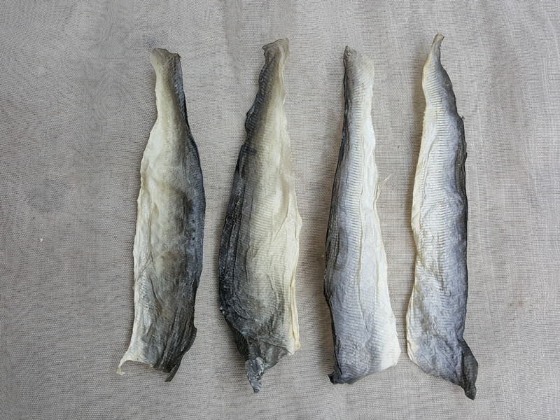 阿里巴巴批发干鱼皮 干海鱼皮 马鲛鱼皮 水法 酒店餐厅食材 500g