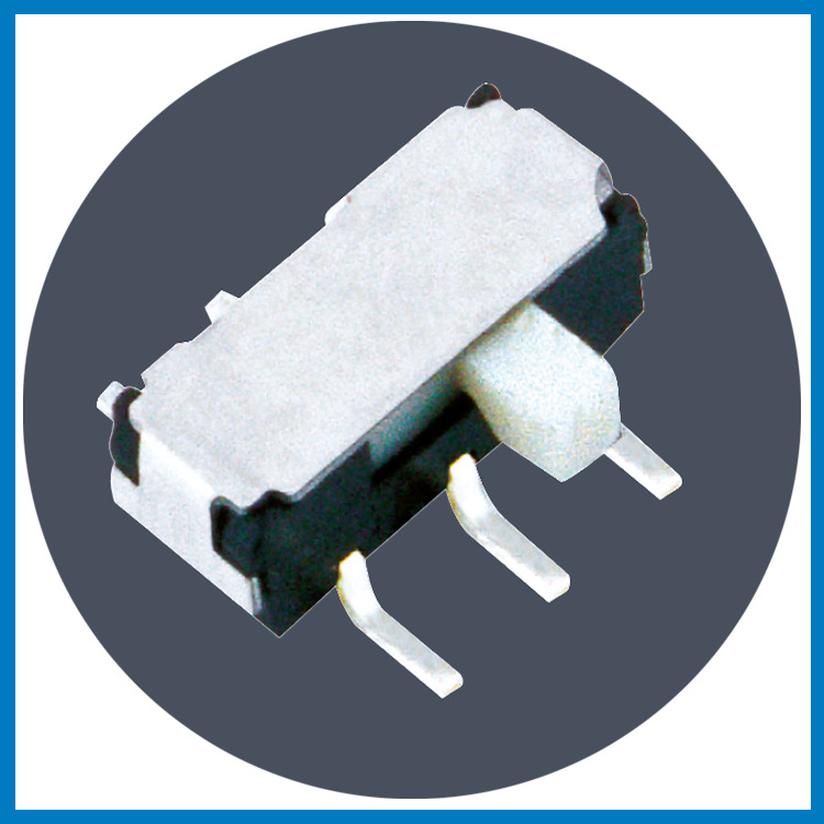 厂家现货六脚拨动侧拨3x9贴片二档拨动开关包邮送样