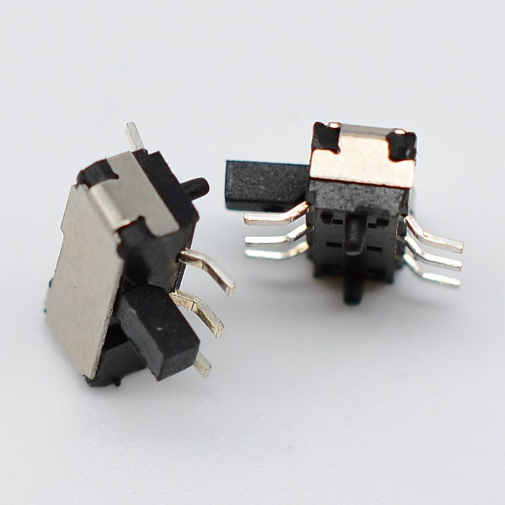 迷你拨动开关六脚贴片侧拨卧式 小拨动开关六个脚贴片