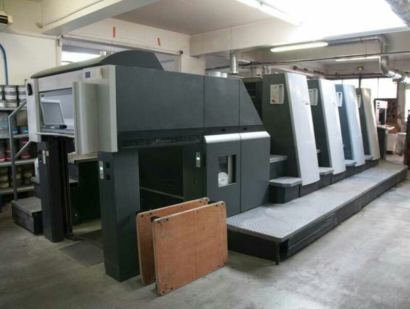 09年海德堡xl75-4 f大四开四色印刷