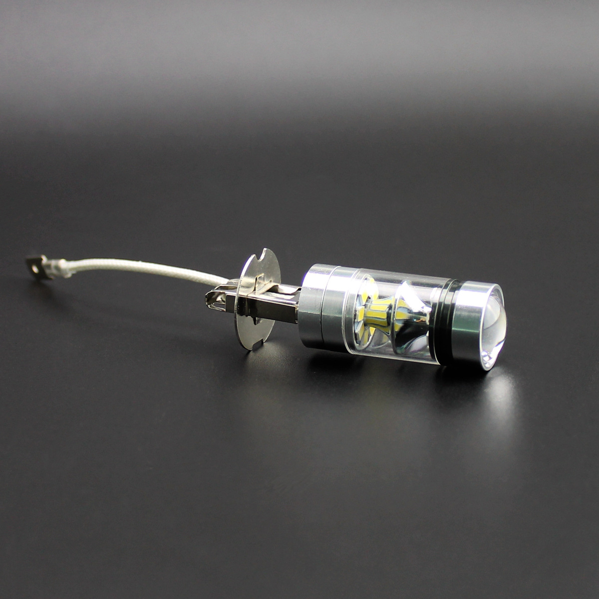 汽车led大功率雾灯 100w 20smd 夏普 led雾灯灯泡h3-100w-白光