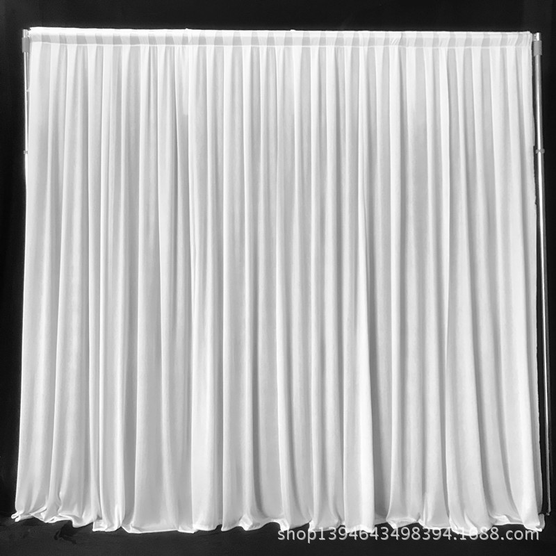 婚庆打底布幔帷幔婚庆背景纱幔定制背景新款背景底幔布幔婚庆道具