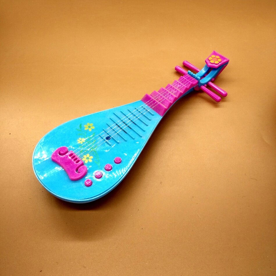塑料电动琵琶 儿童玩具 精致工艺品 景区庙会热销 多元配货