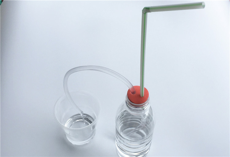 自制虹吸装置 幼儿园儿童diy益智科学探索小实验科教具玩具教材