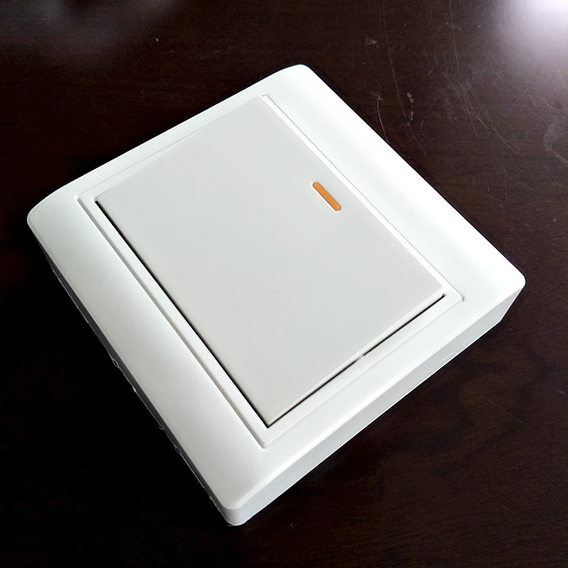 广州深思明装一开单控 明盒 明线一开单控 86开关 工程开关pc阻燃