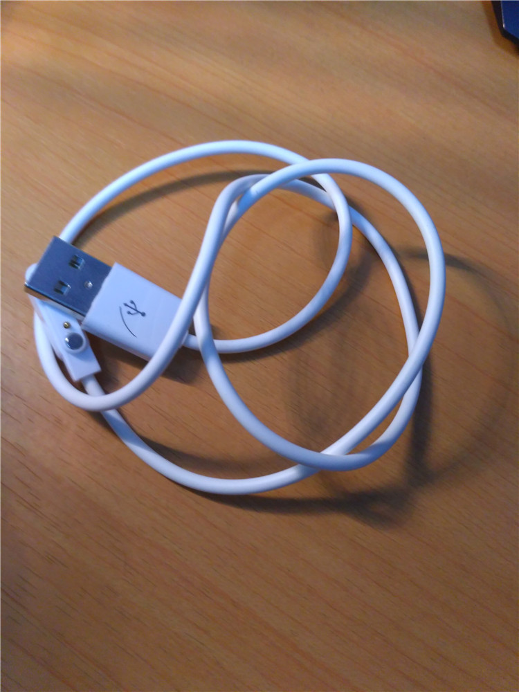 智能手环手表磁吸充电线 通用2pin磁力触点充电器两针间距7.62mm