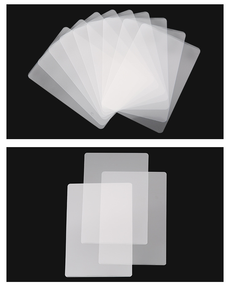 塑封膜a4 8丝透明环保 过塑膜加工定做 护卡膜厂家买五送一