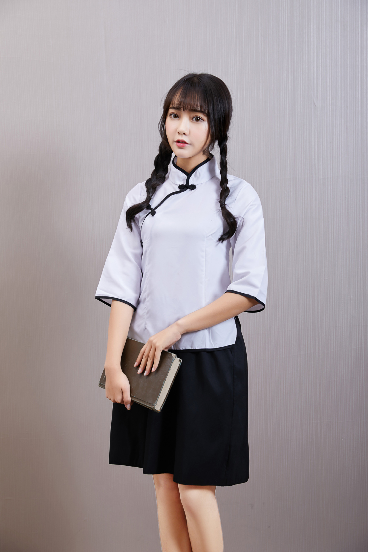 新款五四青年女装民国服五四学生装毕业装演出礼服表演服拍照留念