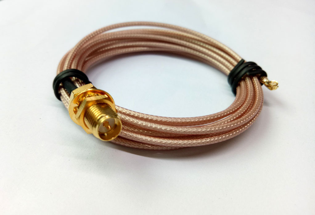 sma-k转接ipex同轴馈线wifi天线延长线2.4g广告机跳线wifiantenna