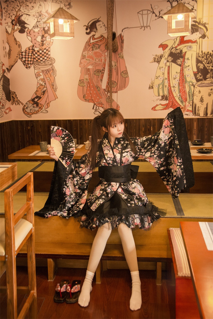 cospaly服装女 洛丽塔洋装 重樱和服 极乐净土宅舞衣服 女仆装