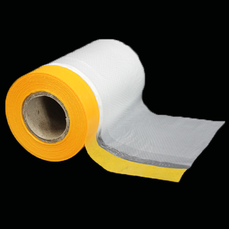 汽车喷漆遮蔽膜 油漆喷涂保护膜 硅藻泥家具装修和纸遮盖膜