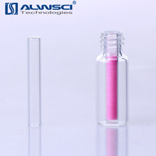 ALWSCI微量取样2ml玻璃内衬内插管8-425色谱自动进样瓶用平底现货