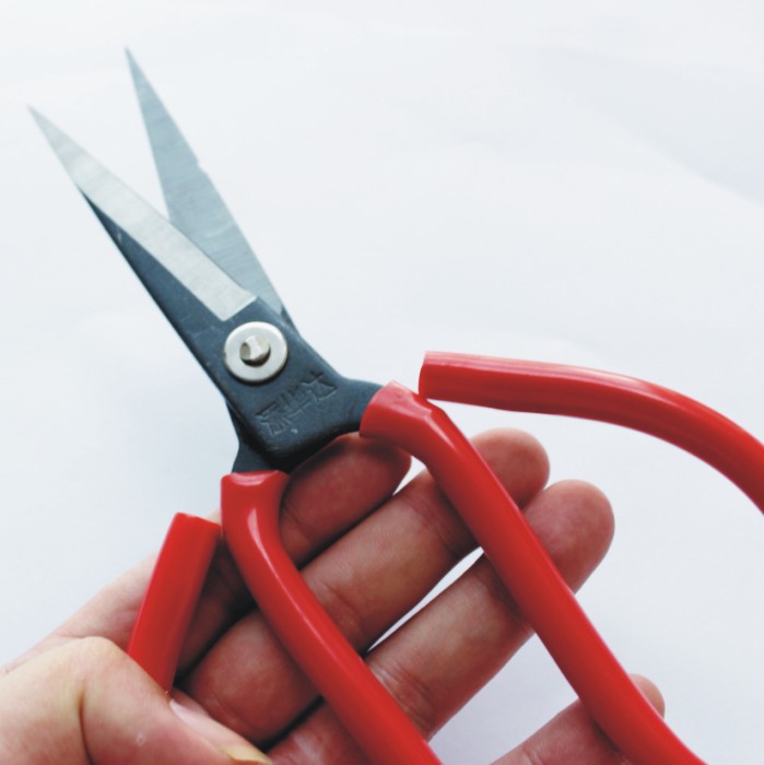 添华达剪刀红柄工业小剪刀皮革家用大号剪刀裁缝剪刀家用剪刀