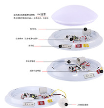 吸顶式消防应急灯灯led声控灯人体感应蓄电池疏散照明灯指示灯具