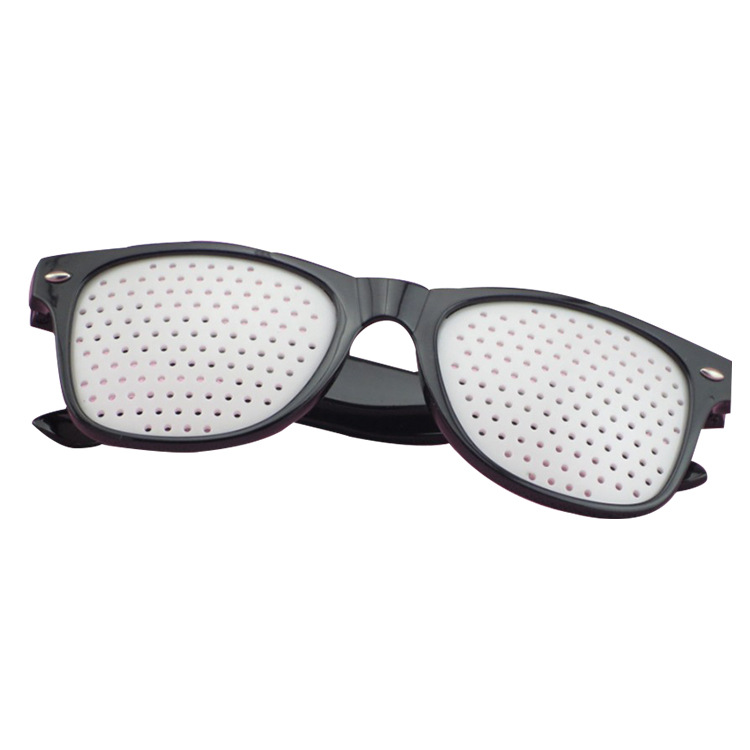 定做视力矫正眼镜 复古米钉太阳镜全孔眼镜针孔眼镜框架定制logo