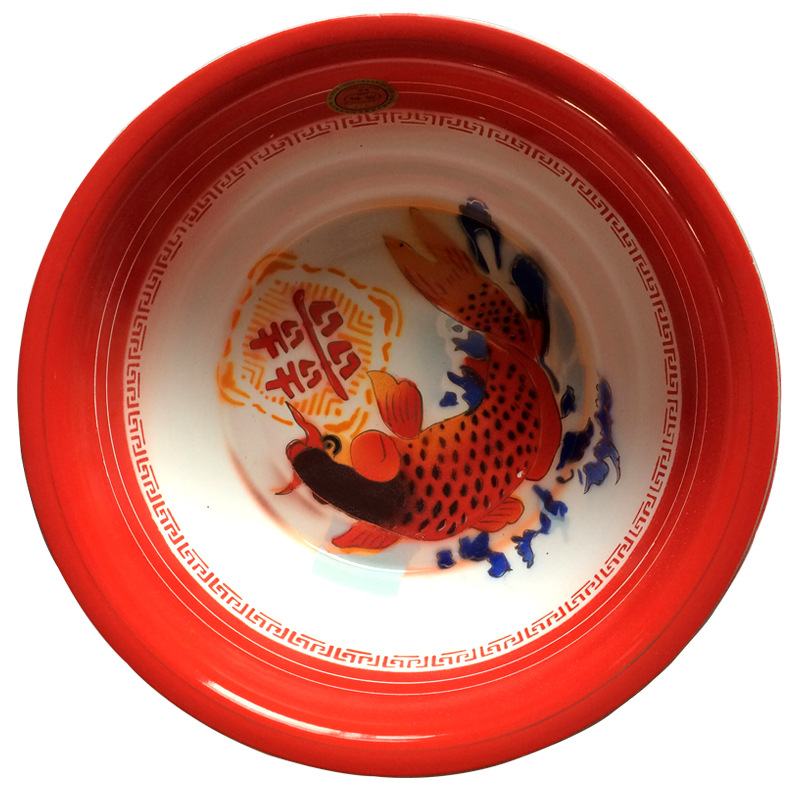 加厚搪瓷盆洗脸盆结婚用品婚庆红色脸盆传统经典怀旧喜庆搪瓷脸盆