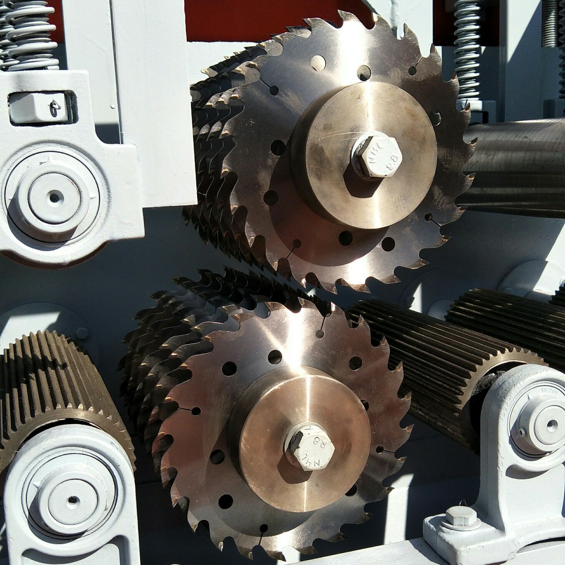 新型方木多片锯 全自动多片锯 上下片多片锯 质量保证